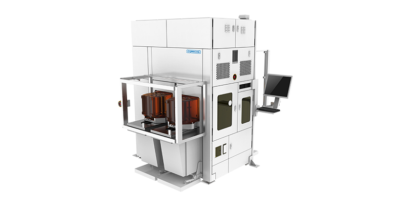 싸이맥스 PHOENIX 시리즈 EFEM — FOUP를 올린 로드포트와 청정 상자형 모듈
