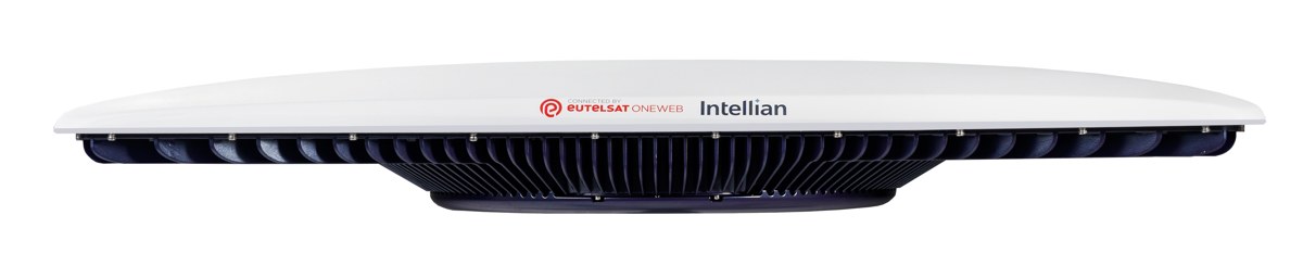 인텔리안 OW11 Eutelsat OneWeb 평판(ESA) 안테나 측면