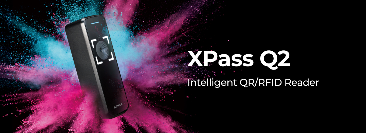 XPass Q2 QR·RFID 리더 홍보 이미지