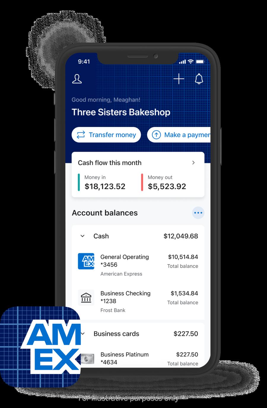 Amex Business Blueprint 대시보드