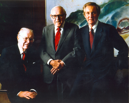 HCA founders Thomas Frist Sr., Jack Massey, Thomas Frist Jr.