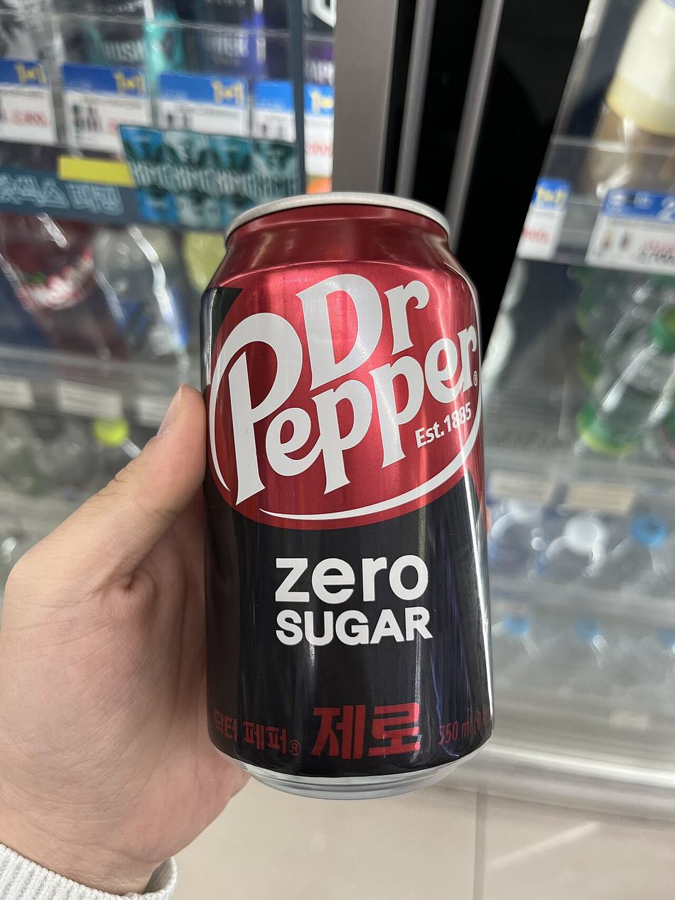 닥터페퍼 제로 슈거 캔