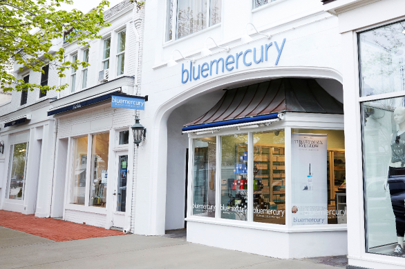 Bluemercury 동네 상권 매장 외관